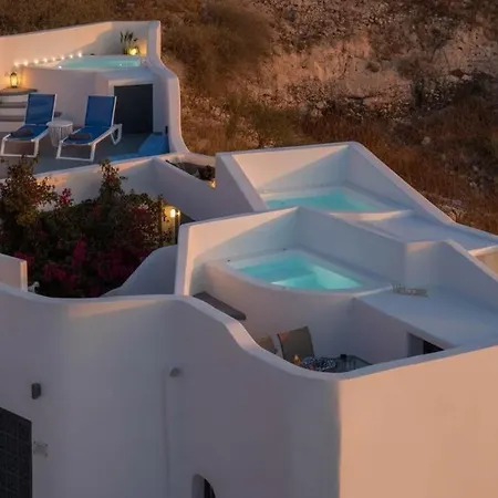 Daire Ira Sea View Couple With Rooftop Jacuzzi Fira (Santorini)